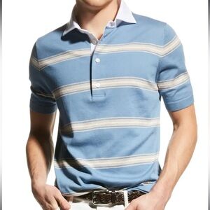 Brunello Cucinelli Polo Striped Shirt